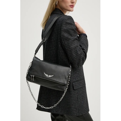 Zadig&Voltaire Кожена чанта zadig&voltaire (lwba00008)