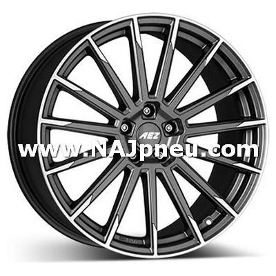 AEZ Atlanta 7,5x17 5x110 ET40 gunmetal polished