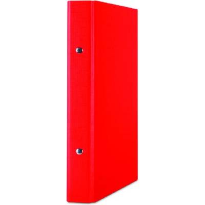 DONAU Книга с пръстени donau a/5 30 мм 2 пръстена картон червена u3718001pl-04 (u3718001pl-04)