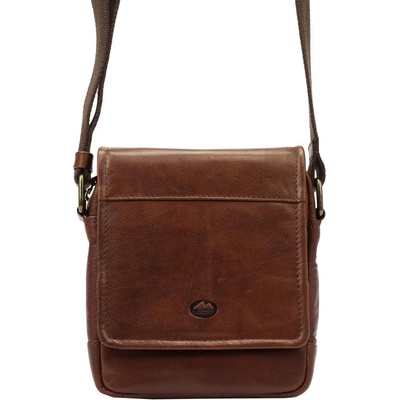 Pánské crossbody EL FORREST MB20-22 hnědá