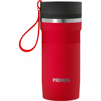 Primus termohrnek Mika Wide Insulated 350 ml Červená Stříbrná Černá