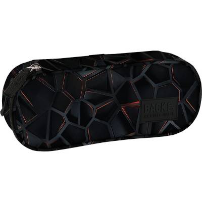 BackUP Овален несесер BackUp 8 A - Techno Red (709951)