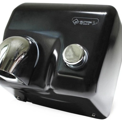 Jet Dryer Button černý kov