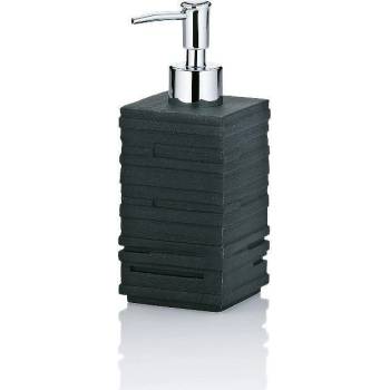 Kela Диспенсър за течен сапун от полирезин KELA Posidon, черен (2169)