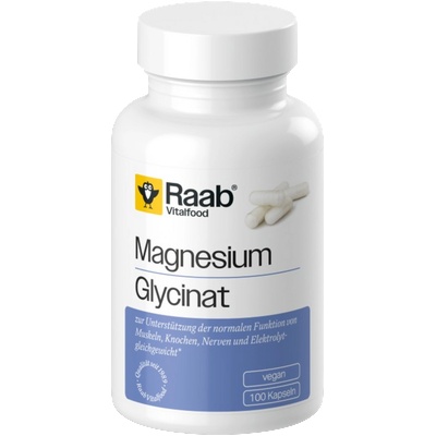 Raab Vitalfood Магнезиев глицинат - 100 капсули