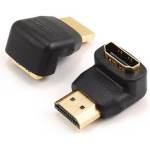 SBOX Преходник sbox hdmimf90, hdmi(м) към hdmi(ж), позлатени конектори, 90°, ъглов (hdmimf90)