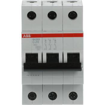 ABB АВТ. ПРЕДПАЗИТЕЛ 3p sh203-c20 (m518017)