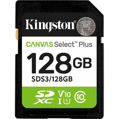Kingston SDXC 128 GB Canvas Select Plus SDS3/128GB