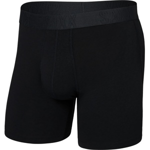 Saxx Мъжко синтетично термобельо Saxx Droptemp Cooling Cotton Boxer Brief Fly Everyday base layer - Black - размер XXL (014-2472-0115)