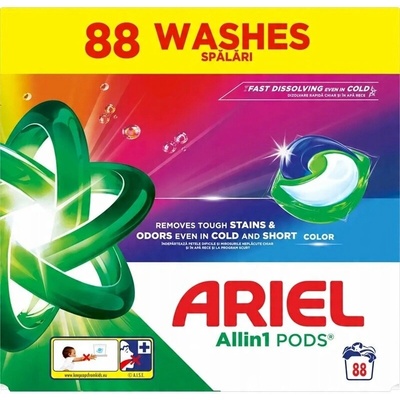 Ariel All in1 Pods Color Kapsule na pranie 88 PD