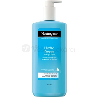 Neutrogena Hydro Boost Body hydratačný telový krém 400 ml