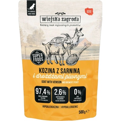 Wiejska zagroda Goat and venison 500 g