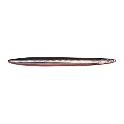 Savage Gear Pilker 3D Line Thru Sandeel 12,5cm 19 g Black & Red UV