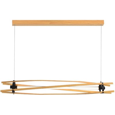 V-TAC 15w led Пендел Дизайн Дърво+Бяло Тяло l1200 - 23368 (23368)