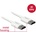 Delock HDMI кабел с Ethernet - Щепсел за HDMI-A конектор Щепсел за HDMI-A конектор, 3D, 4K, 4, 5 м, тънък