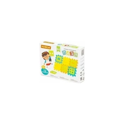 Polesie Detské vkladacie puzzle 12 dielov