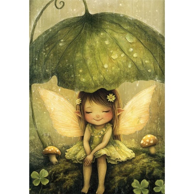 Takoy Panel na ušití deky Wellsoft fleece 140x200 magická víla