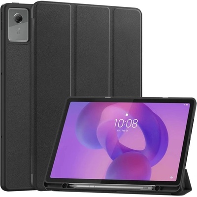 Gigapack Lenovo Idea Tab Plus GIGAPACK Tok стоящ, с кожен ефект, активен FLIP, моливник, ЧЕРЕН GP-180679 (GP-180679)