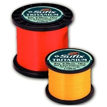 Sufix TRITANIUM 1520 m 0,30 mm 14 lb fluožltý