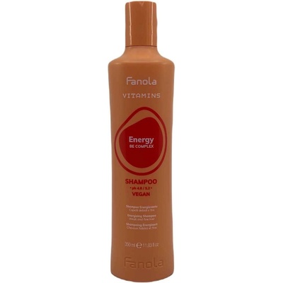 Fanola Vitamins Energizing Shampoo energizující šampon pro slabé vlasy s tendencí vypadávat 350 ml