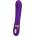 Vibe Couture Двоен силиконов вибратор Front Row Purple (22 см) + подарък за играчки
