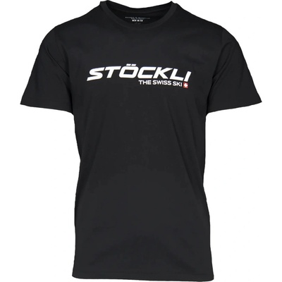 Stöckli T-Shirt uni black 2024/2025
