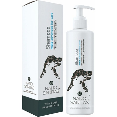 NanoSanitas Šampón pre psov s dlhou srsťou 250 ml