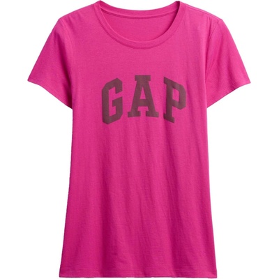 GAP Dámske tričko V SS LOGO CLASSIC TEE ružová