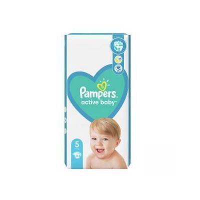 Памперси Pampers, Active Baby, Размер 5, 11-16кг, 54 броя, 8006540045657