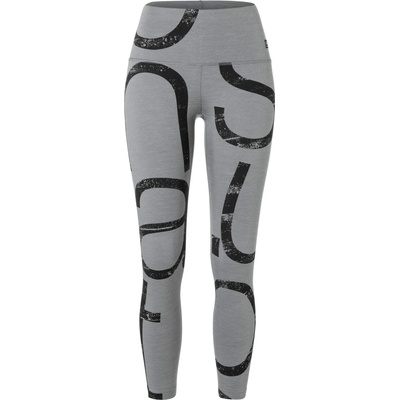 super. natural Дамски клин super. natural Women's Capital Logo Tights Leggings - Cashmere Grey Melange / Jet Black (111-1939-0112)