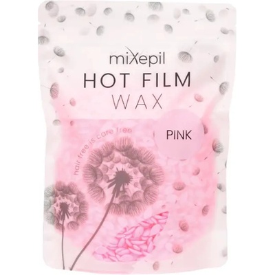 Mixepil FilmWax zrnka voku PINK SELFIE wax depilační vosk na obličej 300 g