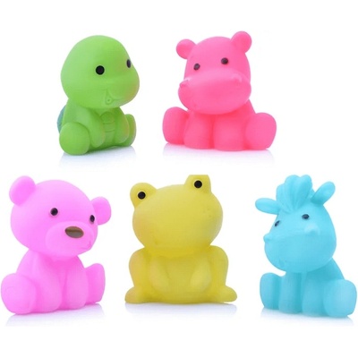 Гумени играчки-пръскачки за баня 5 бр. 168-15