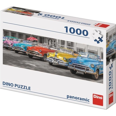 Dino Autá panoramic 1000 dielov