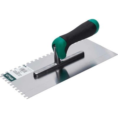 Hladítko nerezové 280 x 130 mm, 6 x 6 zubů STALCO S-37226