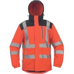 CERVA Cerva knoxfield hvps wint / Изолирано зимно hi-vis яке с подвижна качулка - оранжево 5xl (0301055790008)