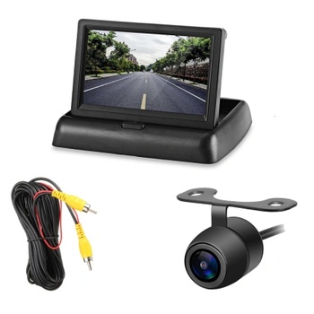 Система за паркиране със сгъваем дисплей 4, 5" и камера за задно виждане