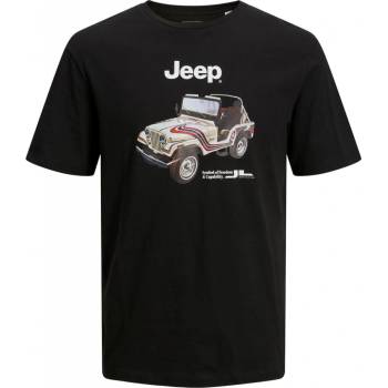 Jack and Jones tričko Jeep černé