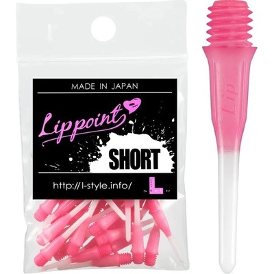 L-style ShortLip Two Tone Pink/White 30 ks