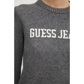 Guess Jeans Памучен пуловер Guess Jeans в сиво W4BR10 Z3HM1 (W4BR10.Z3HM1)