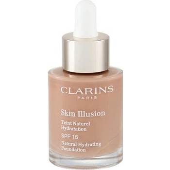 Clarins Face Make-up True Radiance rozjasňující hydratační make-up pro dokonalý vzhled SPF15 113 Chestnut 30 ml