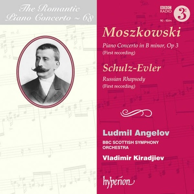 Ludmil Angelov, MOSZKOWSKI: PIANO CONCERTO, OP. 3 (HYPERION ROMANT, CD