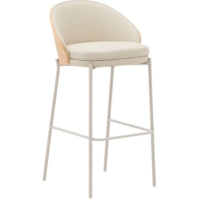 Kave Home Eamy 77 cm koženková béžová