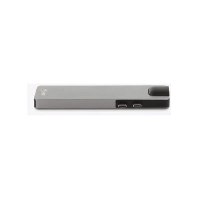 LMP USB-C Compact Dock 4K 8 Port: HDMI, Mini-DP, Ethernet, USB 3.0, SD-microSD, USB-C Space Gray (bm3000)