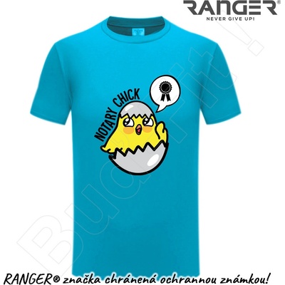 Ranger tričko motív Notary Chick 1 modrá