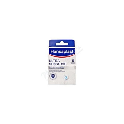 BEIERSDORF Hansaplast Ultra Sensitive náplast 8 ks