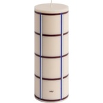 HAY Column M Свещ, кремаво, бордо, сребристо (AB401-A602-AU42)