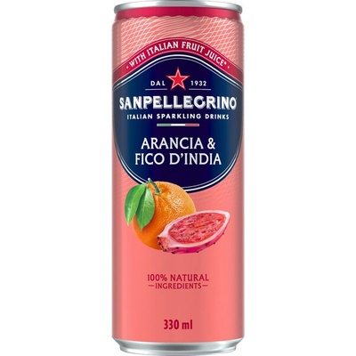 Sanpellegrino pomaranč a opuncia 24 x 330 ml