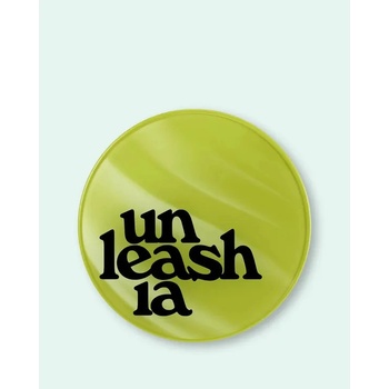 Unleashia Healthy Green Cushion SPF30/PA++ 21 Eburnean Saténový make-up v hubke 15 g