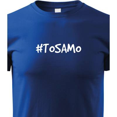 Dětské tričko ToSamo ModráCanvas Dětské tričko Bezvatriko.cz 3050