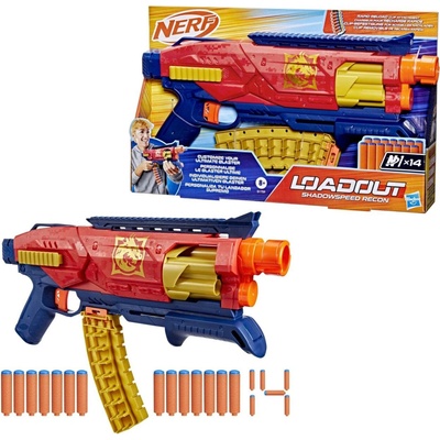 Pistole Nerf Loadout Shadowspeed Recon Blaster